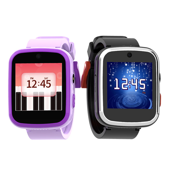 Kids Digital Smartwatch - Selfie Camera, 14 Functions, MP3, Games, Black