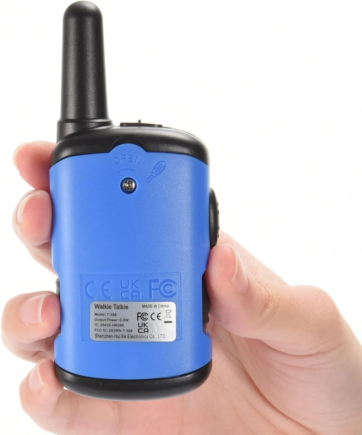 Kids Walkie Talkies – Outdoor Adventure Toy for Boys 3-6, Ideal for Hiking, Camping & Holiday Gifts (Blue)