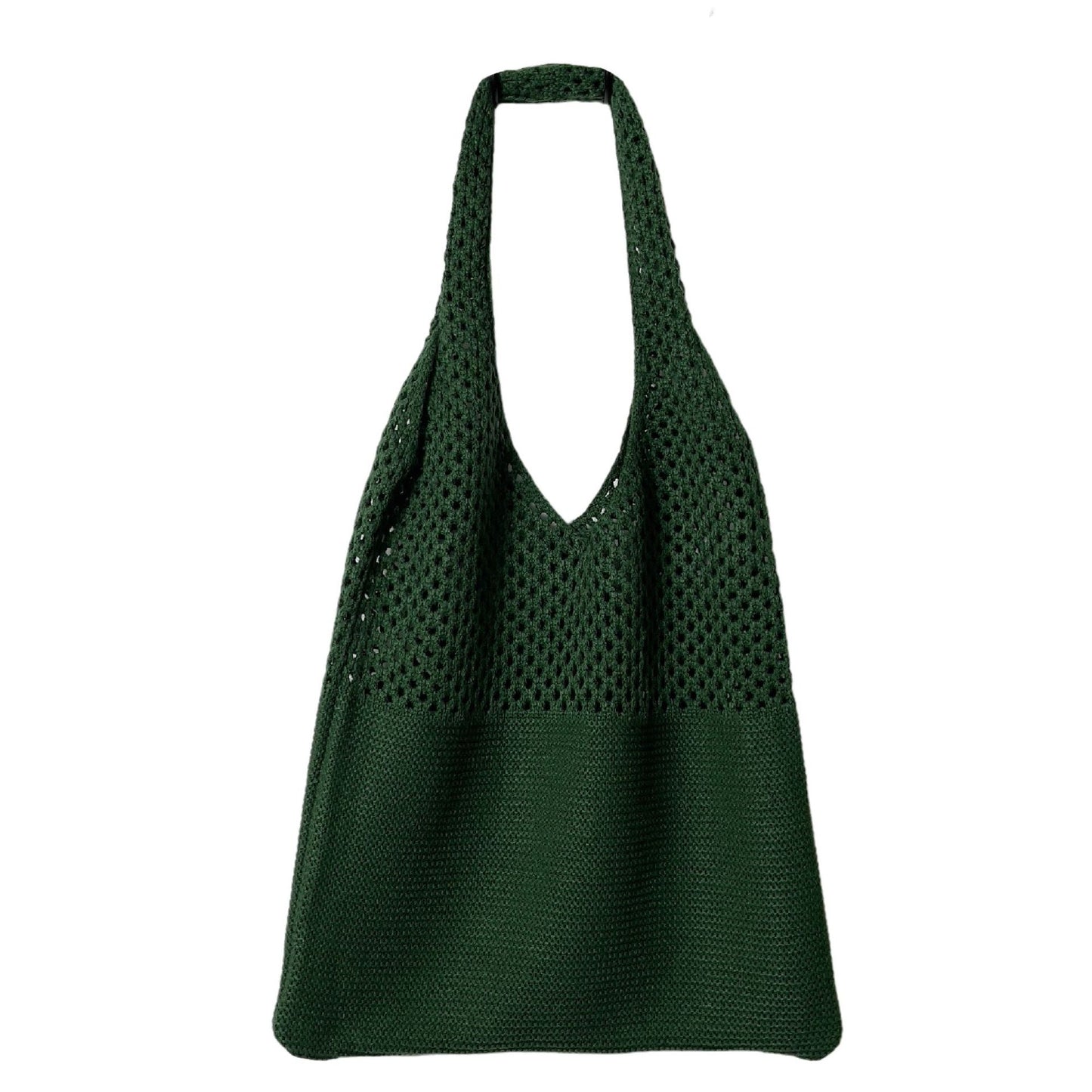 New Korean Ins Knitted Bag Fashion Retro Bag Shoulder Bag Handbag Large Capacity Tote Bag Fashion