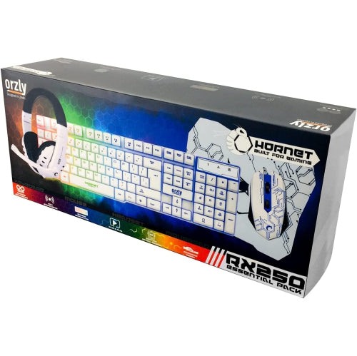 4 in 1 Gaming Keyboard, Mouse, Headset, and Mouse Pad Combo, Wired LED RGB Backlights, Bundle for PC Gamers, Xbox and PS4 Users.