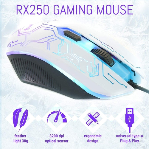 4 in 1 Gaming Keyboard, Mouse, Headset, and Mouse Pad Combo, Wired LED RGB Backlights, Bundle for PC Gamers, Xbox and PS4 Users.