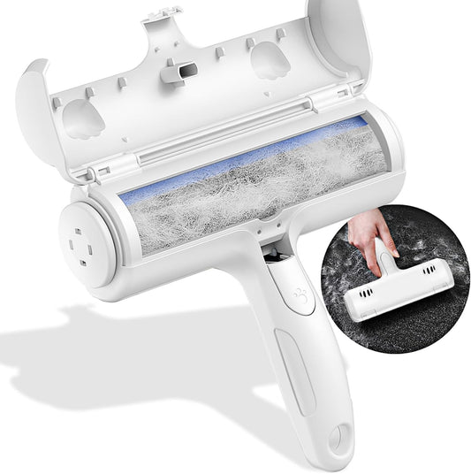Reusable Pet Hair Remover Roller – Effortless Fur Removal for Dogs & Cats on Carpets, Furniture, Clothes, Bedding & More