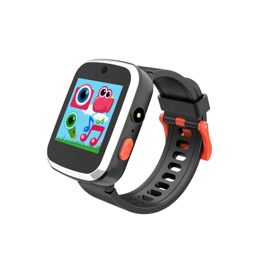 Kids Digital Smartwatch - Selfie Camera, 14 Functions, MP3, Games, Black