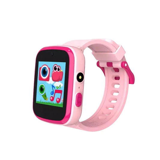 Kids Digital Smartwatch, Selfie Camera, 14 Functions, MP3, Games, Pink