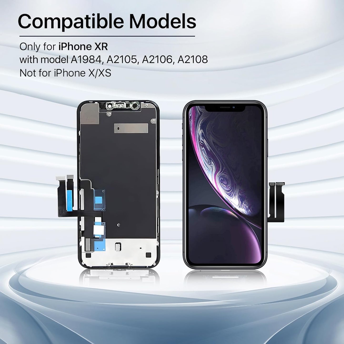 iPhone XR Screen Replacement Kit with LCD & Tools (6.1")