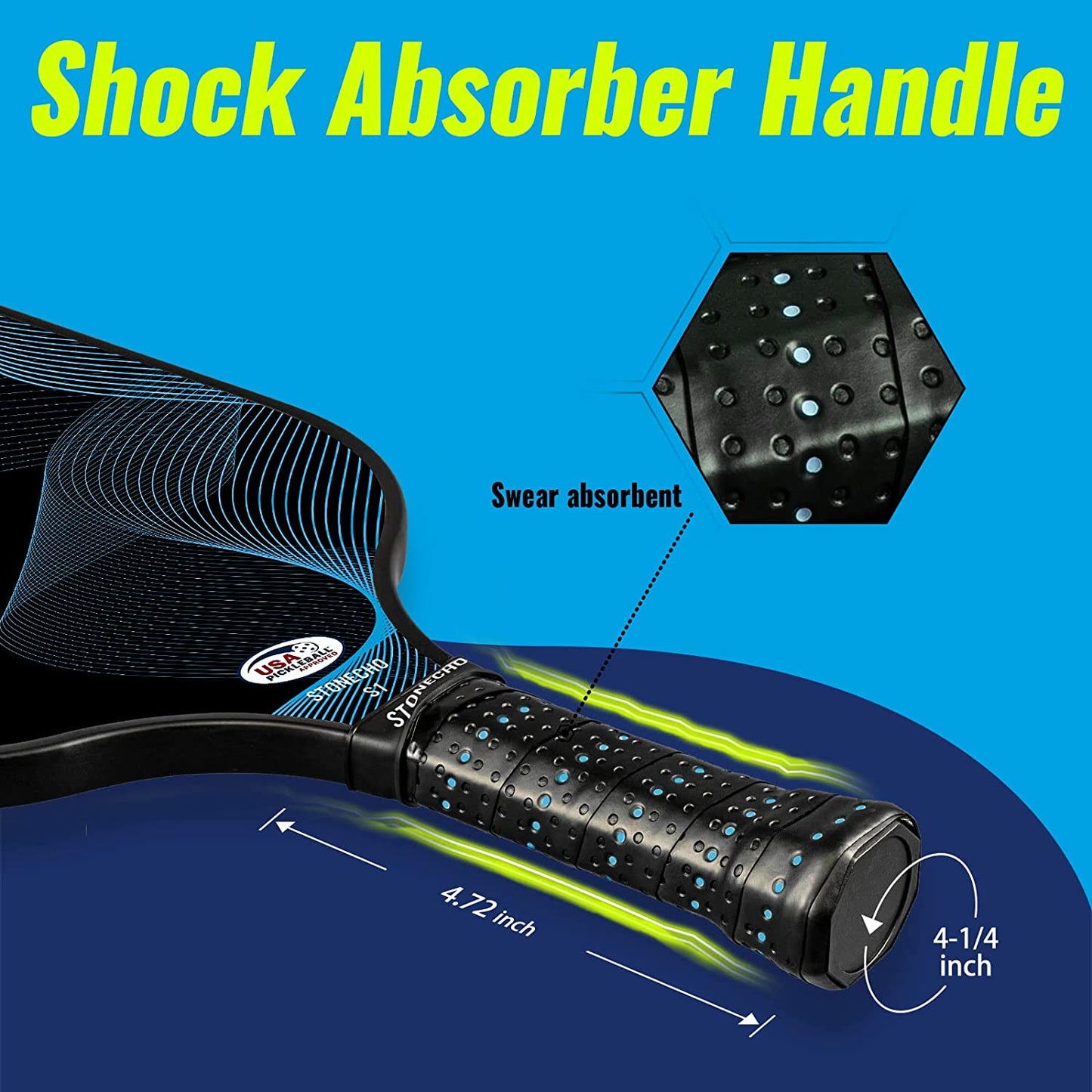 ULTREND Pickleball Paddles Set with Carry Bag