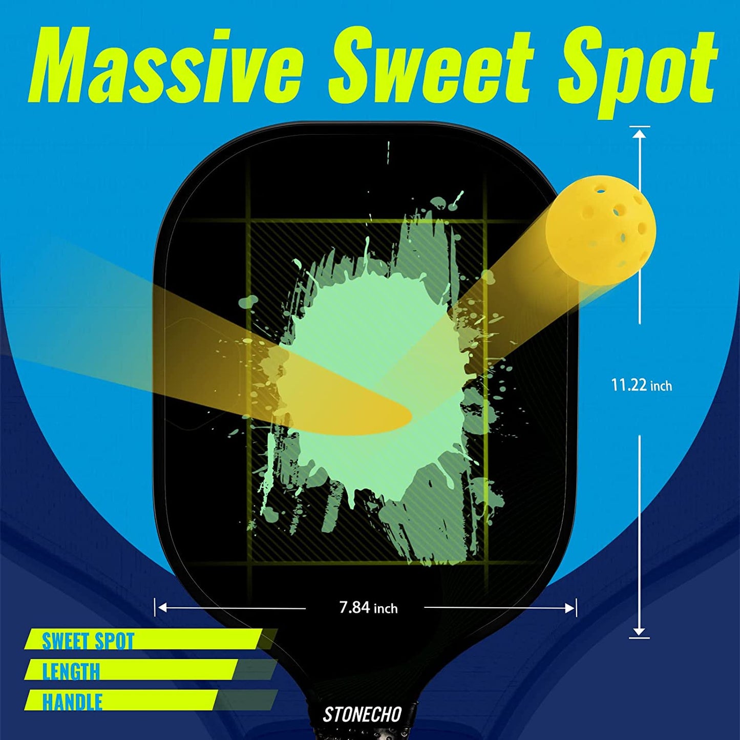 ULTREND Pickleball Paddles Set with Carry Bag