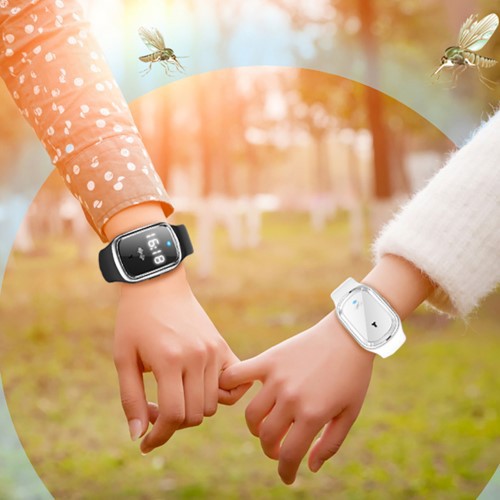 Ultrends Waterproof Repellent Bracelet Watch - Natural, Non-Toxic, Ultrasonic for Adults & Kids