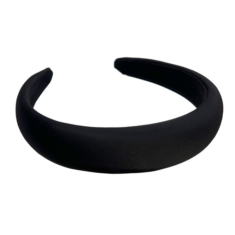 Sponge headband, wide-brimmed hair press, face wash and going out headwear