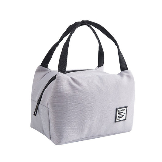 Insulated Canvas Tote Lunch Bag