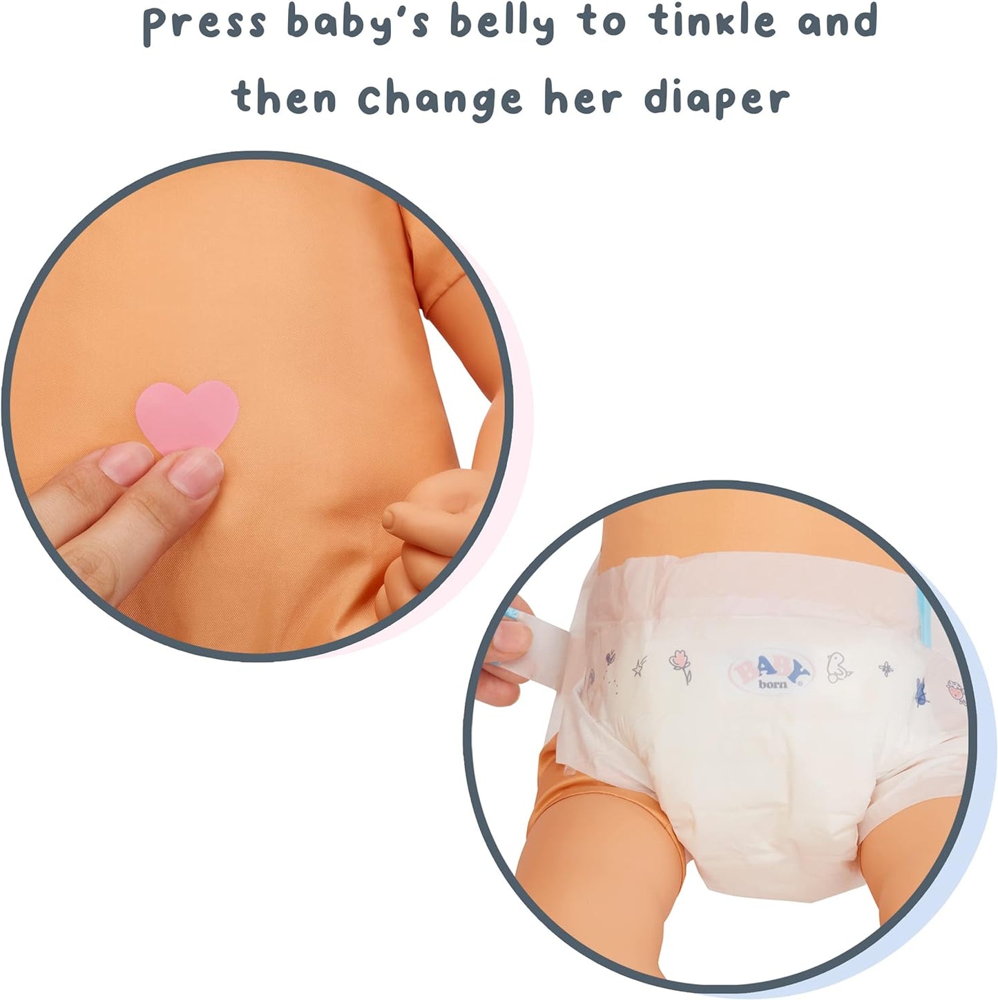 BABY born My Real Baby Doll- Annabell