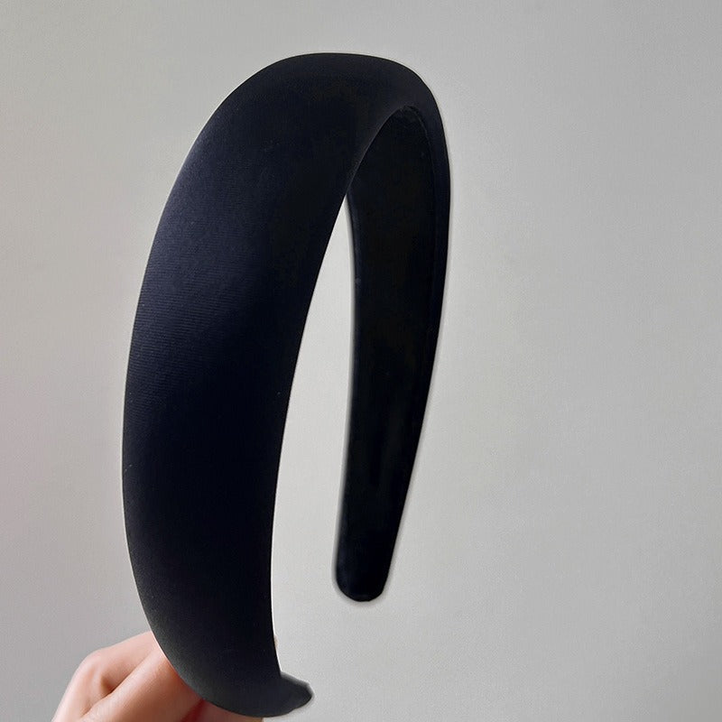 Sponge headband, wide-brimmed hair press, face wash and going out headwear