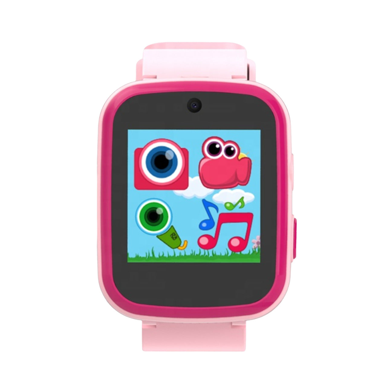 Kids Digital Smartwatch, Selfie Camera, 14 Functions, MP3, Games, Pink