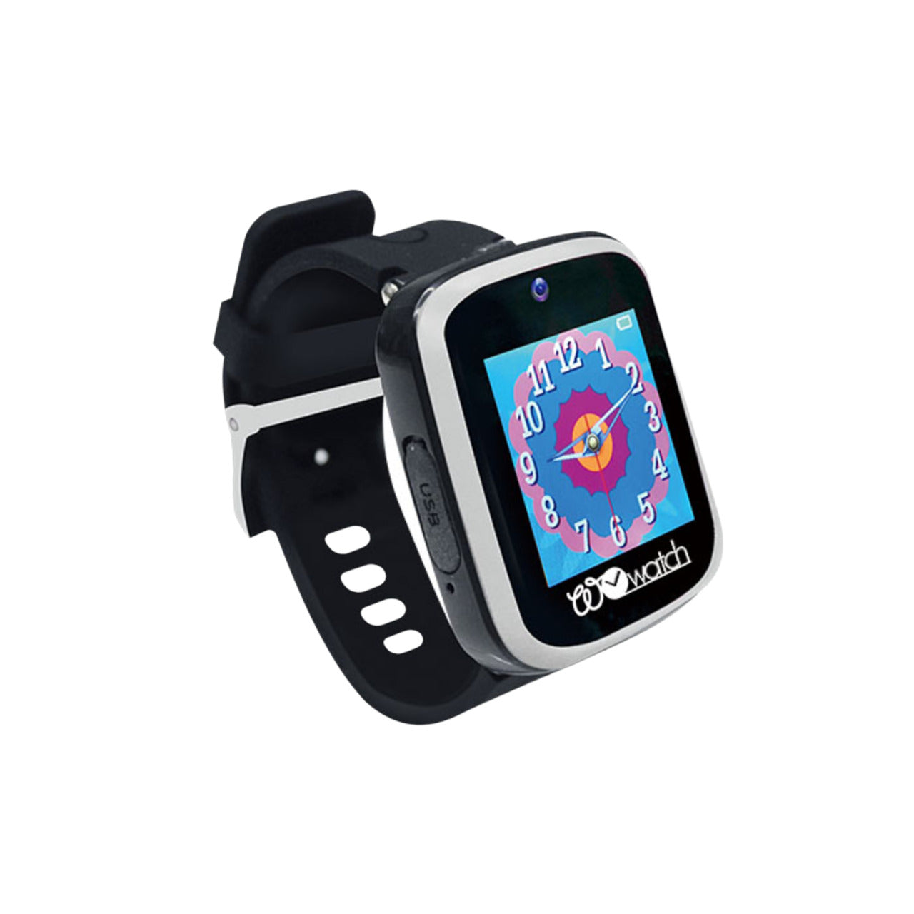Kids Digital Smartwatch - Selfie Camera, 14 Functions, MP3, Games, Black