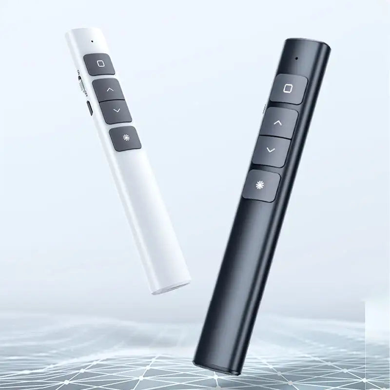 Wireless Presenter, 2.4GHz USB Control Presentation and rechargeable pointer, PPT PowerPoint Clicker for Mac, Laptop, Google Slide