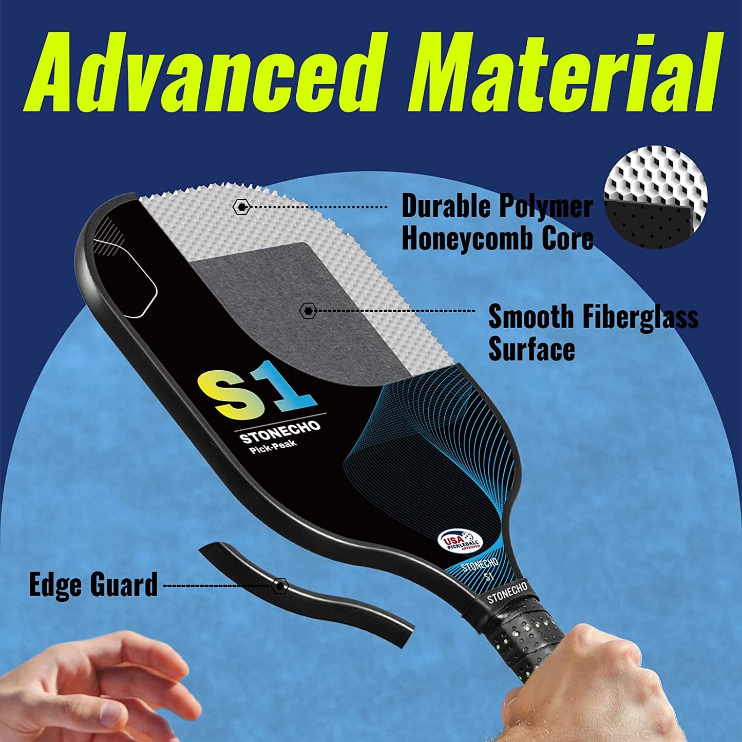 ULTREND Pickleball Paddles Set with Carry Bag