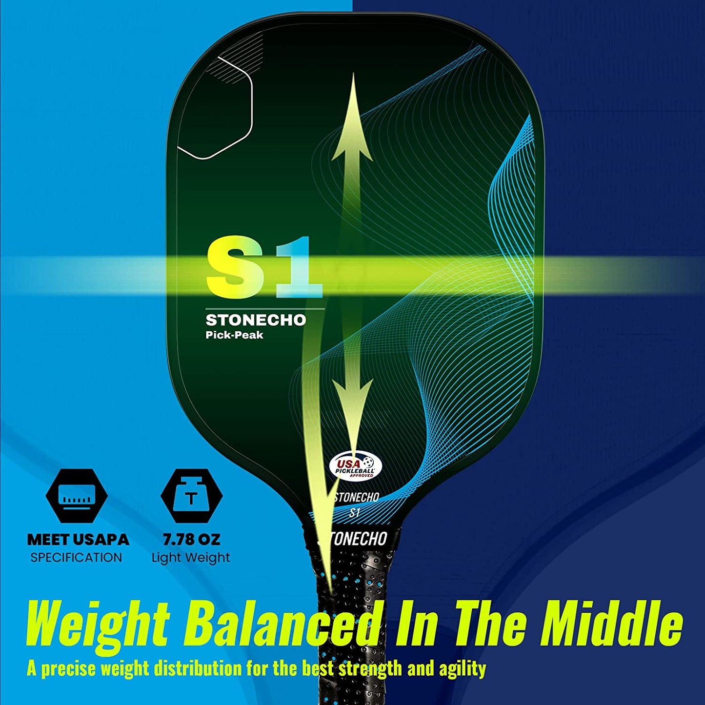 ULTREND Pickleball Paddles Set with Carry Bag