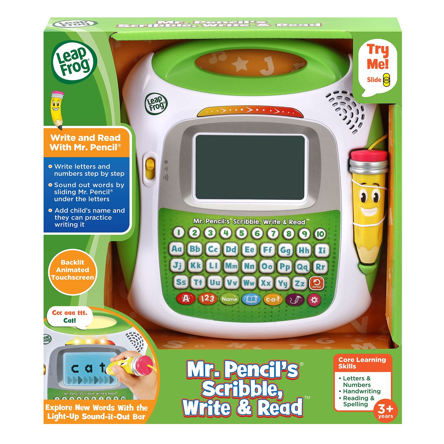 LeapFrog Mr. Pencil's Scribble, Write and Read (English Version)