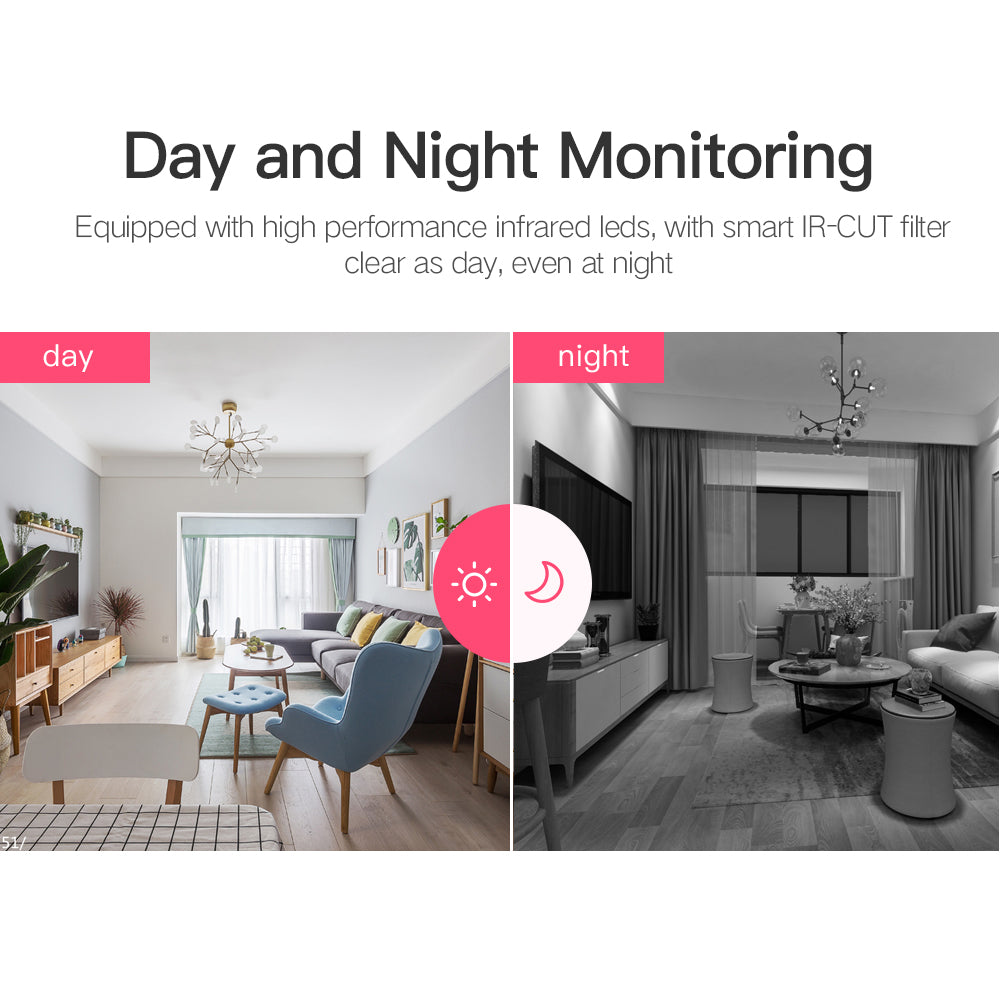 ULTREND Home Wi-Fi Two Way talking Baby, Pet Monitor