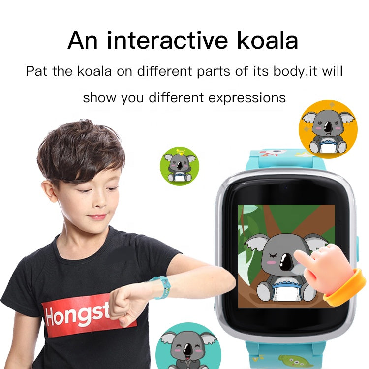 ULTREND Kids Smart Watch with 46 DIY Clock Faces, 500mAh Battery, 1.54-inch Touch Screen, Build-in Speaker, and 9 Fun Games (Pink)