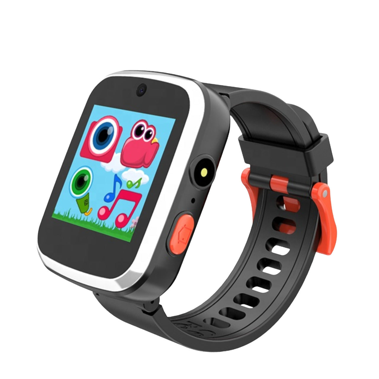 Kids Digital Smartwatch - Selfie Camera, 14 Functions, MP3, Games, Black