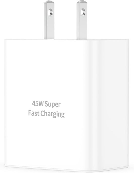 45W USB C Charger Block for Pixel 10/9 Charging Plug, 45W Fast USB C Wall Charger Power Adapter Brick Cube for Google Pixel 10/10 Pro/10 Pro XL/10 Pro Fold/9/9 Pro XL, Android