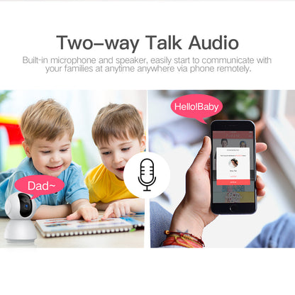 ULTREND Home Wi-Fi Two Way talking Baby, Pet Monitor