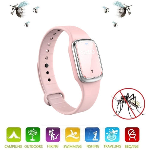 ULTREND Ultrasonic Natural Non-Toxic Repellent Waterproof Bracelet Watch for Adults & Kids
