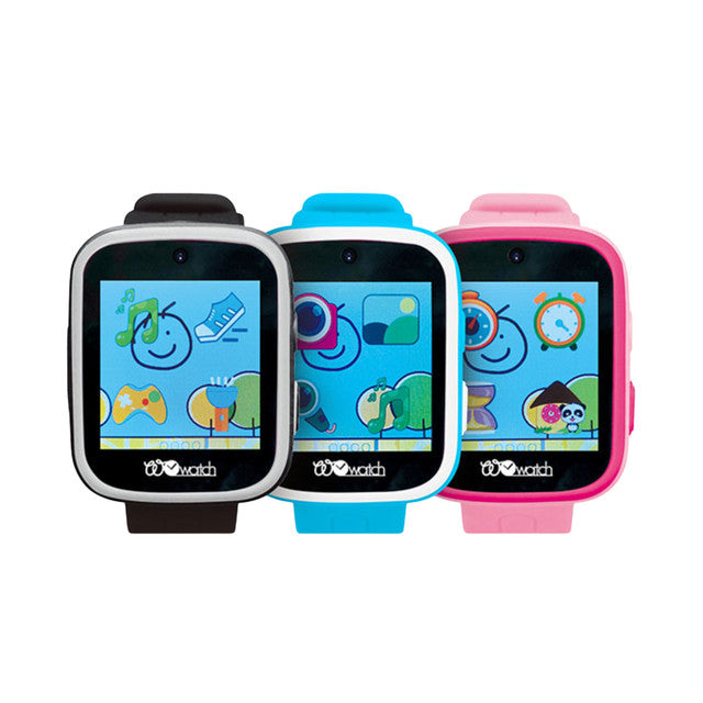 ULTREND Digital Kids Smart Watch, Silicone strap, Alarm Function, Funny games and Powerful battery. (Blue)
