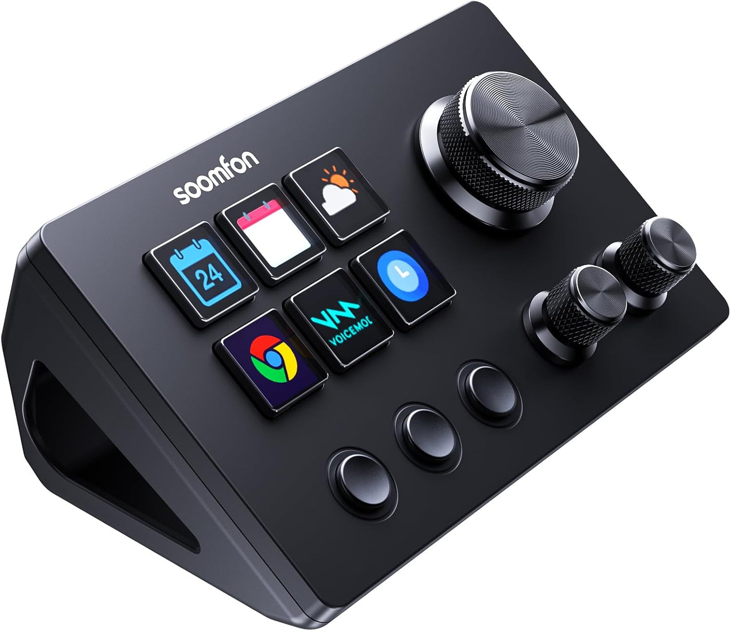 SOOMFON Stream Controller SE – 6-Key LCD Stream Deck for PC & Mac