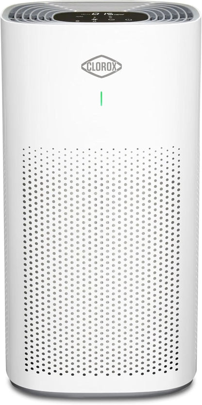 Clorox Large Room Air Purifier with True HEPA Filter, 1,500 Sq. Ft., Auto Mode & Air Quality Sensor