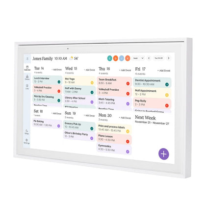 Skylight Calendar 15" Smart Touchscreen Family Calendar with Chores & To-Do Lists