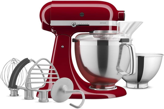 Artisan® Series Tilt-Head Stand Mixer with Premium Accessory Pack KSM195PSER