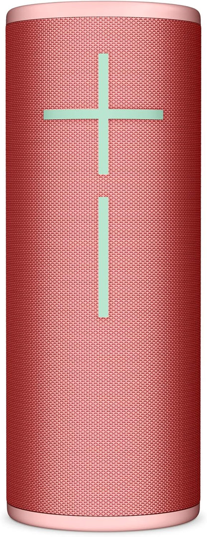 Ultimate Ears BOOM 4 Portable Waterproof Bluetooth Speaker – 360° Sound, 15-Hour Battery (Raspberry)