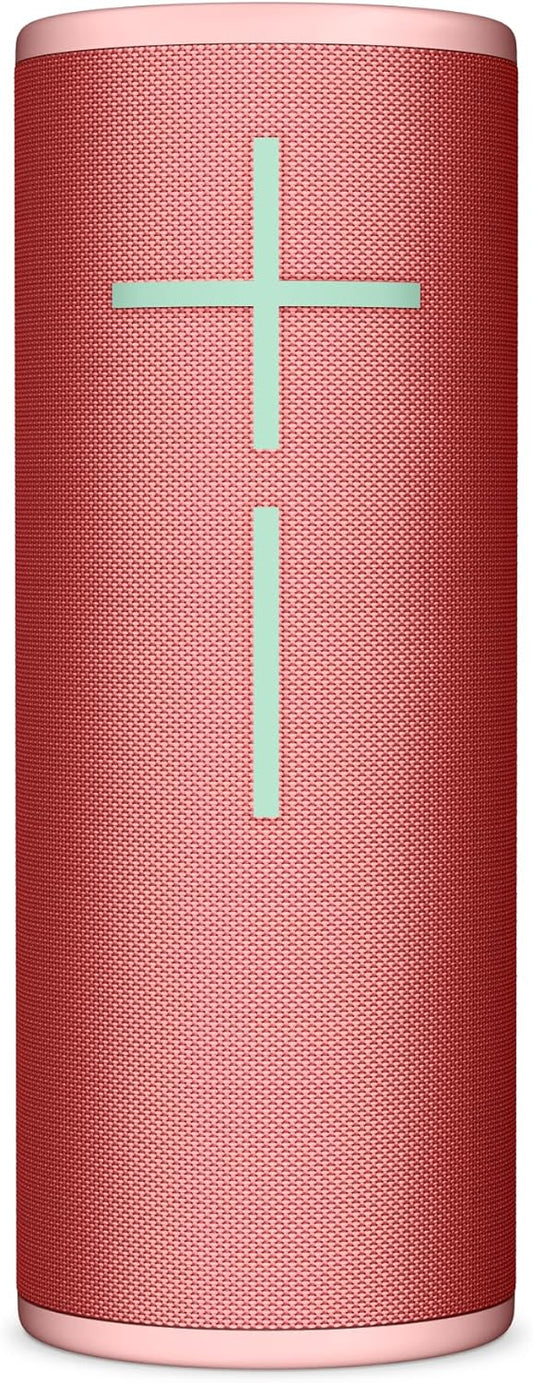 Ultimate Ears BOOM 4 Portable Waterproof Bluetooth Speaker – 360° Sound, 15-Hour Battery (Raspberry)