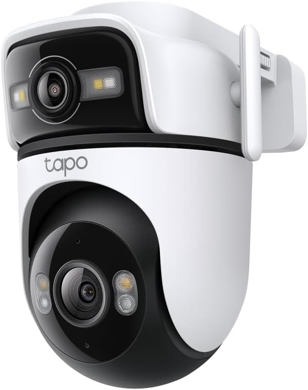 TP-Link Tapo C545D Outdoor 2K Dual-Lens Wi-Fi Security Camera with AI Detection