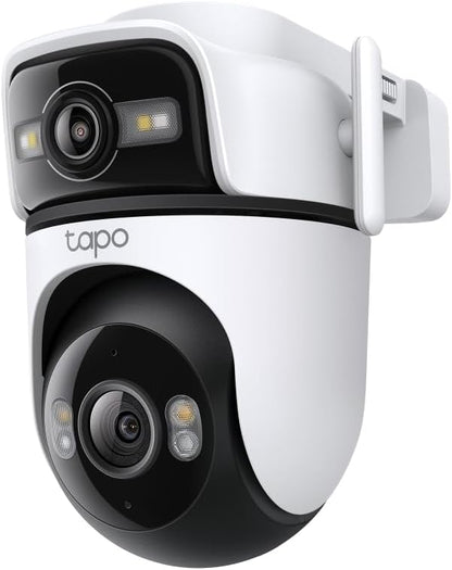 TP-Link Tapo C545D Outdoor 2K Dual-Lens Wi-Fi Security Camera with AI Detection
