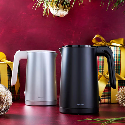 ZWILLING Enfinigy 1-Liter Cool Touch Electric Kettle, Cordless Tea Kettle, Hot Water Boiler - Black