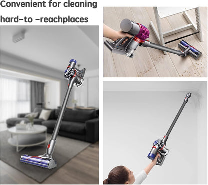Quick Release Wand Replacement for Dyson V7, V8, V10, V11 & V15 Cordless Vacuums, 28.43" Extension Tube, Iron