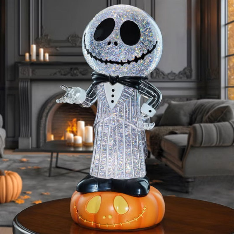 Disney Halloween Spinning Lantern with LED Lights & Swirling Glitter
