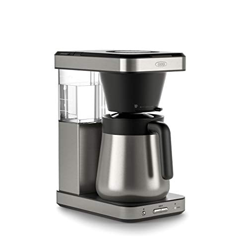 Oxo 1400W 110V Brew 8 Cup Automatic Shutoff Auto Clean Stainless Steel Silver Coffee Maker (8718800)