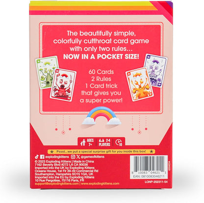 Mantis Grab & Game by Exploding Kittens - Travel Sized Cutthroat Matching Card Gam