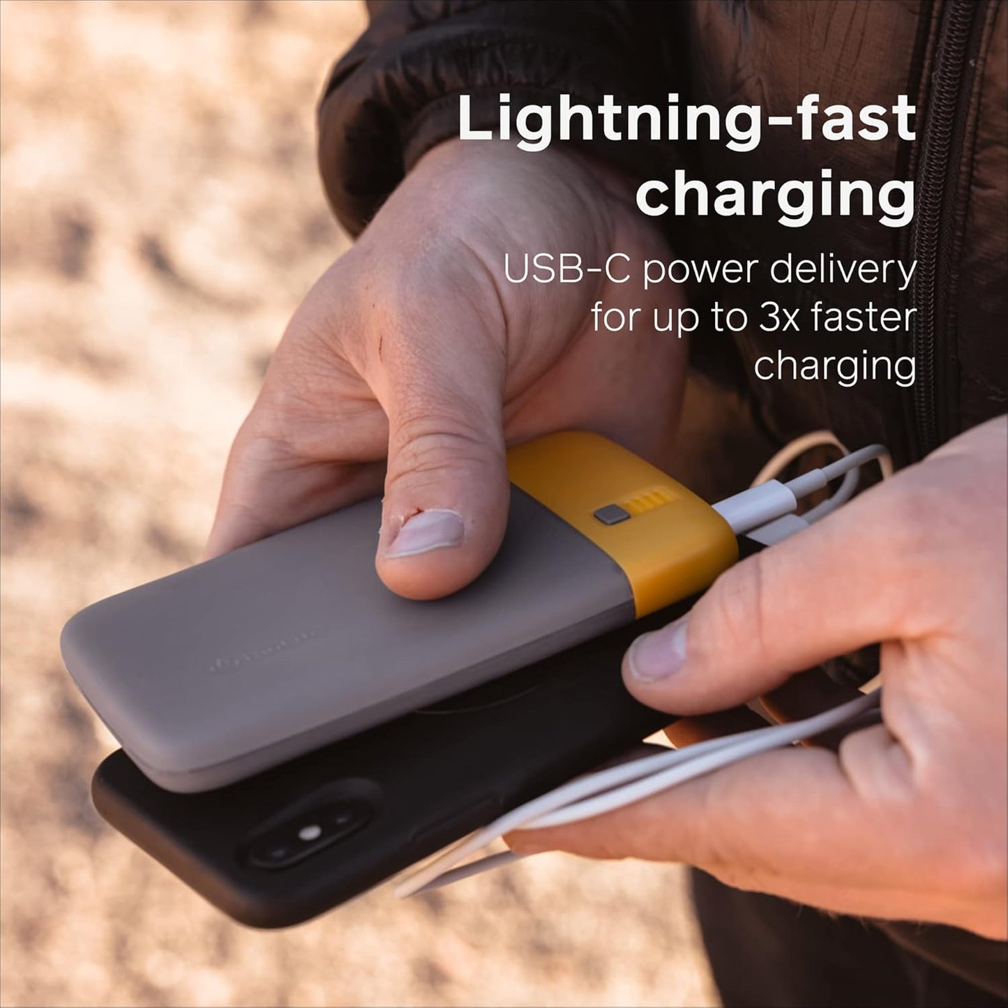 BioLite Charge 20 PD 6000mAh Power Bank – USB-C 18W Fast Charging