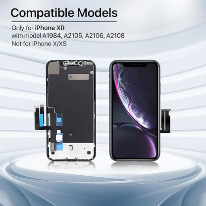 iPhone XR Screen Replacement Kit with LCD & Tools (6.1")