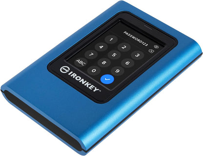 Kingston IronKey Vault Privacy 80 960GB Encrypted External SSD with Touchscreen