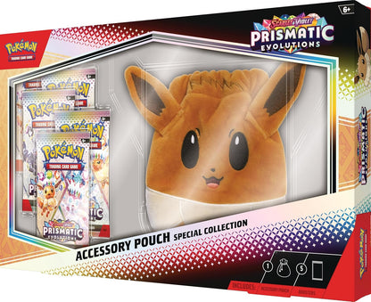 Pokémon TCG: Scarlet & Violet —Prismatic Evolutions Accessory Pouch Collection