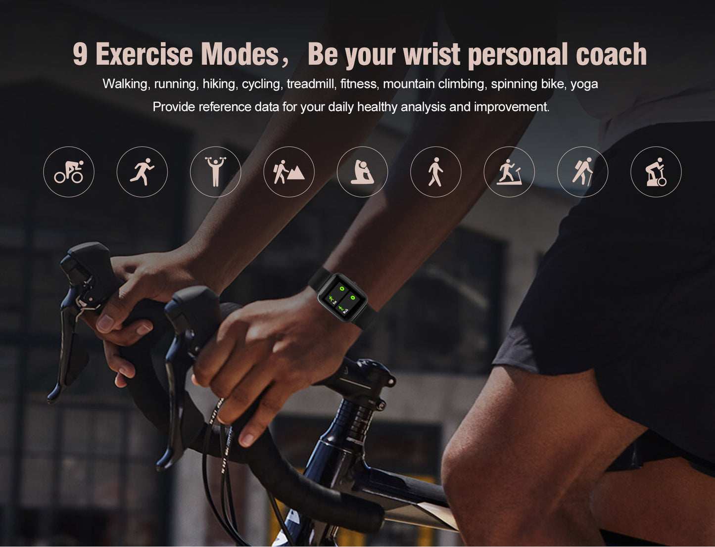 Gleam | Fitness Tracker | Smart Watch for Android and iPhones