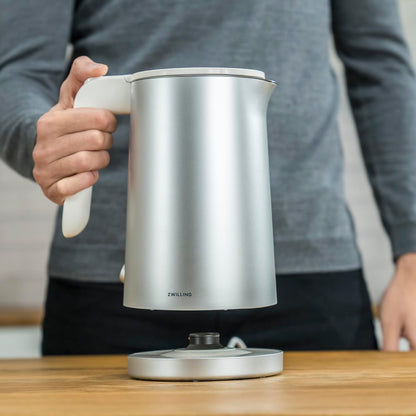 ZWILLING Enfinigy 1-Liter Cool Touch Electric Kettle, Cordless Tea Kettle, Hot Water Boiler - Black