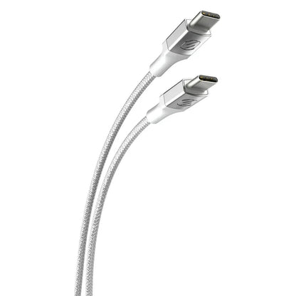 Scosche PowerVolt™ 30W USB-C Mini Wall Charger with 8ft Braided USB-C Cable