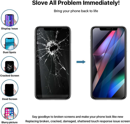 iPhone XR Screen Replacement Kit with LCD & Tools (6.1")